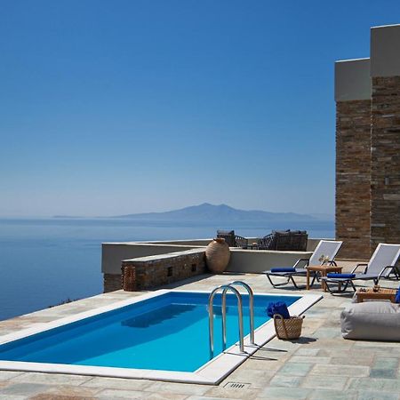 Acron Andros - Luxury Villa With Private Pool Korthio Exterior photo