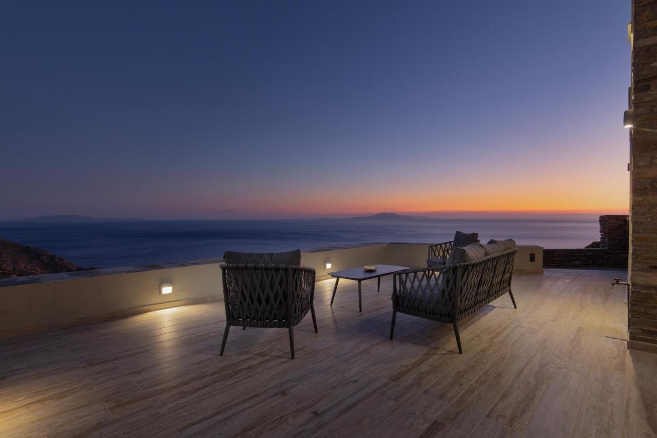 Acron Andros - Luxury Villa With Private Pool Korthio Exterior photo